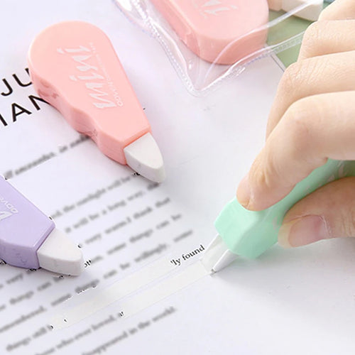 1 Set/6 Piece Cute Kawaii Macaron Correction Tape Altered Tools School Office Corrector Stationery Kids Sweet Novelty Supplies