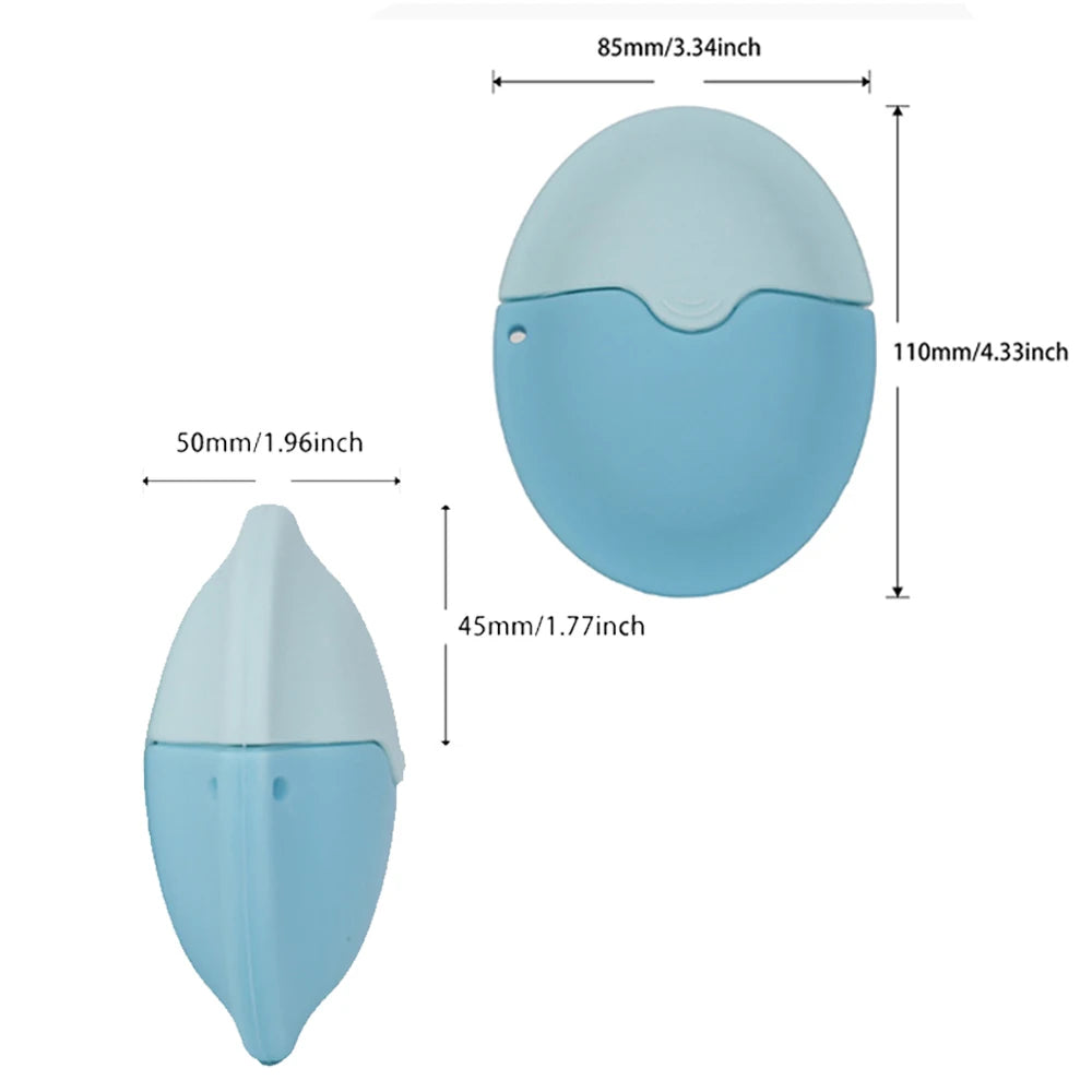 No hands Silicone Sunscreen Applicator Roller Sponge Sub-bottling Portable Repeatable Filling Use Makeup Outdoor Travel bottle